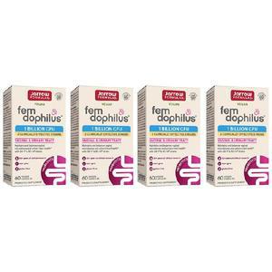 4개 Jarrow Formulas 자로우포뮬러스 여성유산균 펨도피러스 10억 60정 상온보관가능
