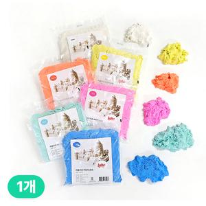 [라호] 클레이 모래 300g 600g(6컬러) 유아모래 촉감놀이 장난감
