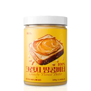 [내일도착] 비소뉴 고소한 크런치 땅콩버터 500g