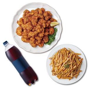 [땅땅치킨] 허브순살치킨+허브바삭감자+콜라1.25L
