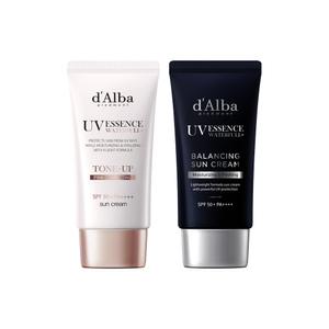 [달바][교차] 핑크 톤업 선크림 50ml+밸런싱 선크림 50ml