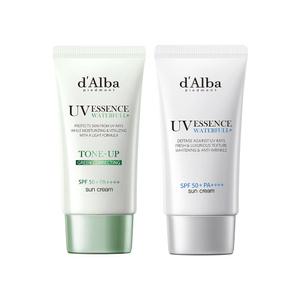 [달바][교차] 그린 톤업 선크림50ml+에센스선크림 50ml