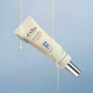 [달바 신상][단품] 워터베리어 안티 선 앰플 50ml(1개) / 물광 우유 선