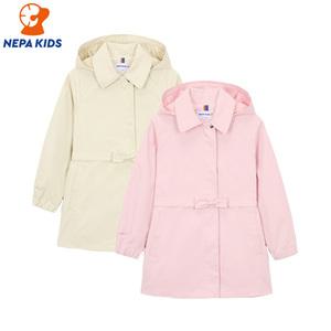 NEPA KIDS 네파키즈 여아 걸즈 하프 트렌치 자켓 KL20602