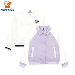 NEPA KIDS 네파키즈 여아 걸스 바시티 봄버 자켓 KL20601