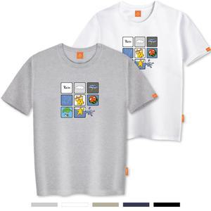 엘라모 웨더 반팔 티셔츠 남녀공용 빅사이즈 S~4XL