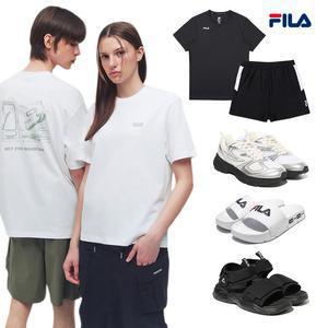 [FILA] 휠라본사 무더위 날려줄 여름 인기 슬리퍼/운동화/반팔티 외 최대 69% 특가 모