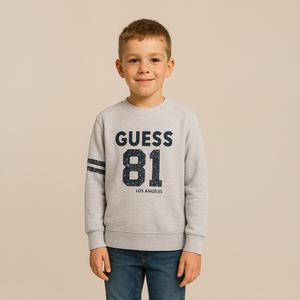 [게스키즈] LS 81 LOGO 맨투맨 스웻셔츠 (G41KYT611-T)