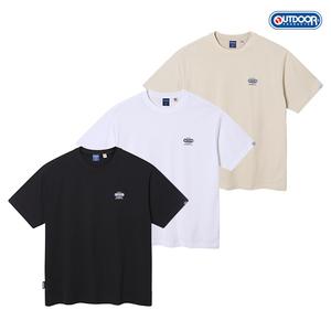 [아웃도어프로덕츠] COLOR MULTI LOGO HALF SLEEVES (3COLORS)