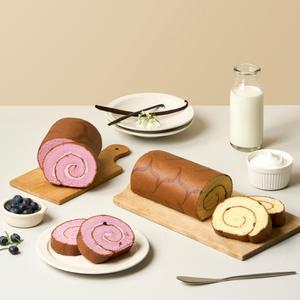 삼립 부드러운 우유 롤케익 2봉 (바닐라/블루베리)