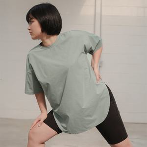 [제작] 제로핏 힙커버 친환경 루즈핏 롱 티셔츠 70281 빅사이즈여성의류