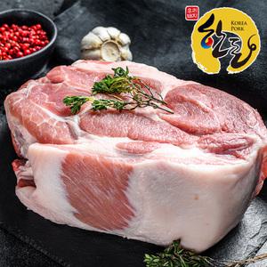한돈 제주식 생 목살 600g(구이/수육용)