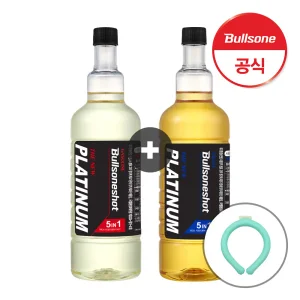 [최종27,120원]불스원샷 The New 플래티넘 5in1 2개+(증정)넥쿨링 목걸이