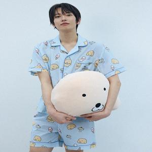 [COMONINOZ] NINOZ X SOOBOOKZ 누렁이 PAJAMA SET [BLUE