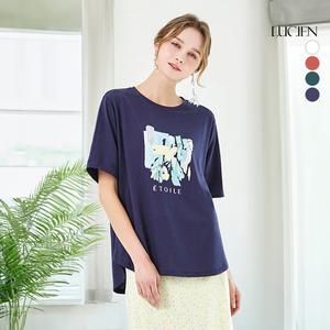 루시앙 썸머 그래픽 티블라우스