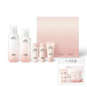 한율 빨간쌀 보습탄력 2종세트 + 증정(보습탄력 3종 키트, 1개 + 에센스 스킨 18ml, 2