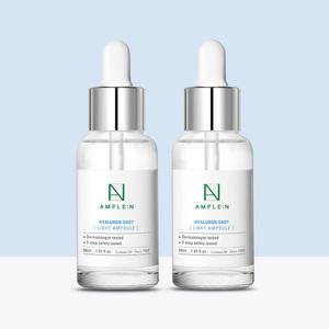 [코리아나/앰플엔] 히알루론샷 라이트 수분 앰플 30ml 2개