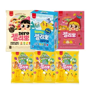 삼립 4가지맛 ZERO 젤리뽀 30입 / 얼먹 젤리뽀 48입 / 오리지널 / 포켓몬 외