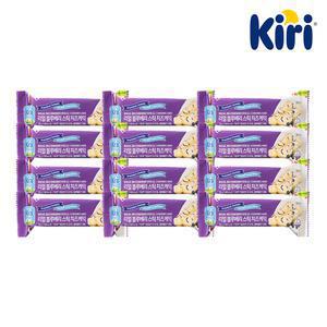 끼리 리얼스틱 치즈케익 30g 블루베리 12개 / 조각케익 크림치즈 디저트 어린이집 간식