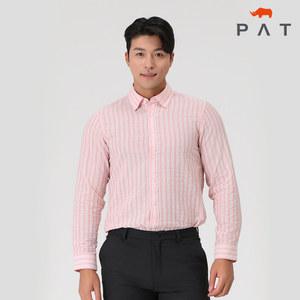 [PAT 남성] 코튼 스트라이프 슬림 셔츠_QI31502