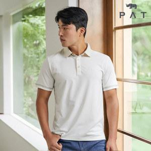 [PAT 남성] 린넨 혼방 멜란지 요꼬 티셔츠_1I35202