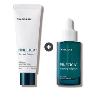 차바이오 소나무 시카 진정크림 50ml 수분 지속 장벽 속건조보습 리페어 수분크림 + 시