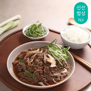 보양옥 버섯 소불고기 500g 4팩