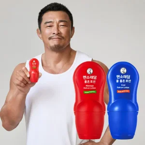 멘소래담 롤온 로션 세트 핫 + 쿨 (메가커피 아메리카노 증정)
