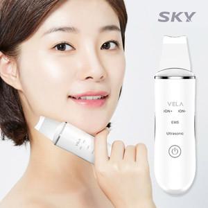 스카이 EMS 초음파 아쿠아 필링기 갈바닉 얼굴 마사지기 AP1