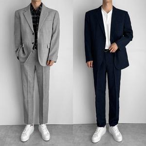 남자 여름 정장 세트 50종 남성 양복 수트 린넨 캐주얼 세미 맞춤 결혼식 하객룩 면접
