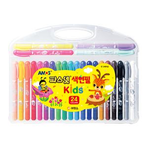 아모스 파스넷 색연필 KIDS 24색