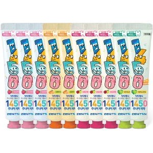 [내일도착]제니튼 1450 고불소 치약 40g, 혼합 10개입