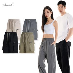 25SS BEST 여름의류 남녀공용 기능성 쿨링 반바지 와이드팬츠 카고 냉장고 반바지 기능