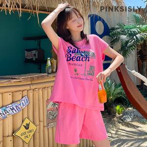 [핑크시슬리] 30%빅세일! 휴가철 시원하게 입기좋은! 셋업/휴가룩/원피스/트레이닝/원