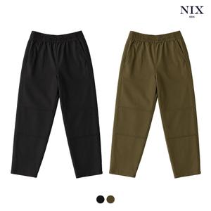 [NIXKIDS]유니) 나일론스판 풀밴딩 절개 9부 루즈 테이퍼드(FKRMCNZ793M)