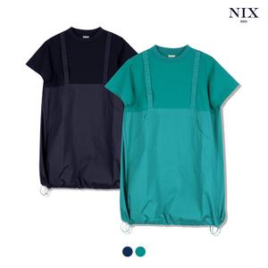 [NIXKIDS]여아) 면 멜빵 A라인 원피스(FKSMCOV505M)