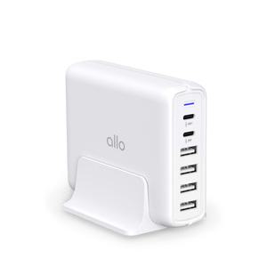 알로코리아 90W C타입 PD PPS 접지 6포트 초고속 접지 멀티 충전기 UC690PD 아이폰 아