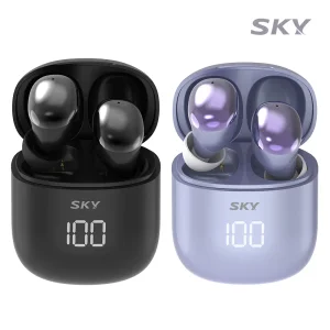 [반값딜] 스카이 핏 버즈X LED 초경량 무선 이어폰 블루투스 5.4 IM-A26