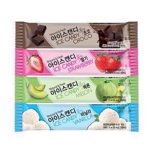 서주 아이스캔디바 4종 40개 골라담기(바닐라/딸기/메론/초코)