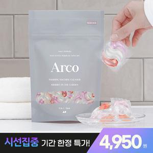 올챌린지 아르꼬 고농축 캡슐형 세탁조클리너 12개입 캡슐세제 드라이시트 세탁세제