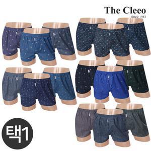 (30%즉시할인) 더끌리오 박서택1 (3매입) 남자팬티 남성속옷 빅사이즈 cmt