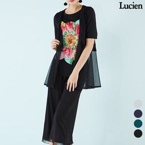 루시앙 플라워 베스트/블라우스/팬츠