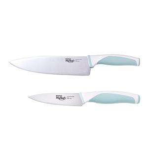 [35%즉할+찜5%] 도루코 마린 민트 주방칼세트(식도+과도)