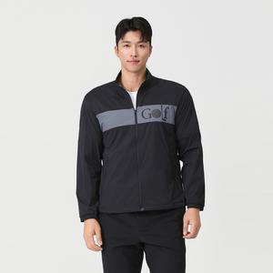 [엘르골프] 남성 경량 블럭 목업 점퍼_6I31391