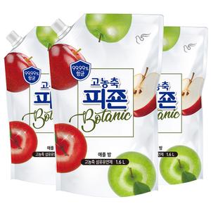 고농축피죤 보타닉 애플밤, 1600ml, 3개
