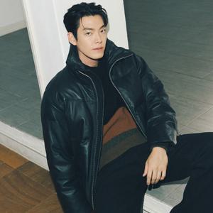 [파렌하이트] FAUX 레더 구스다운 점퍼 (FHGDX9308)