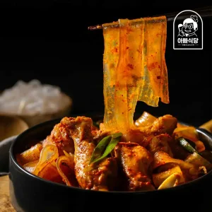 뚝닭 황기육수 뚝배기 닭볶음탕600g 1팩