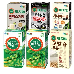 베지밀 고칼슘(하이칼슘)두유 190ml 64팩 /베스트 인기상품 모음전(A,B포함)