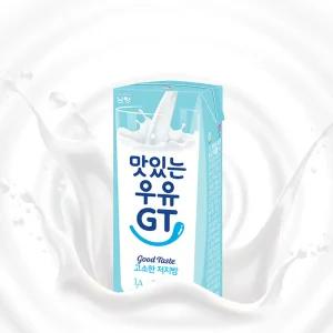 남양 맛있는우유GT 고소한 저지방우유 190ml 24팩