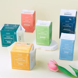 내츄럴코튼 생리대 5팩 골라담기 뉴슬림 대형10p4팩+시그니처 순면 생리대 대형10p 외